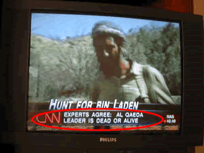 Lazy Media Image: Experts Agree: Al Qaeda Leader is Dead Or Alive, from CNN